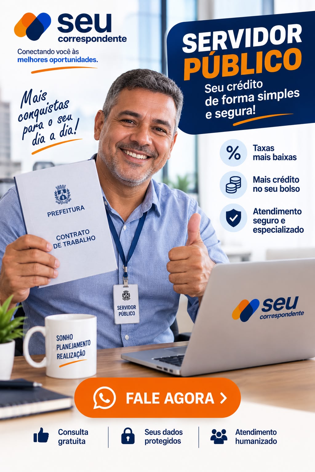 Crédito consignado Servidor Público — Seu Correspondente